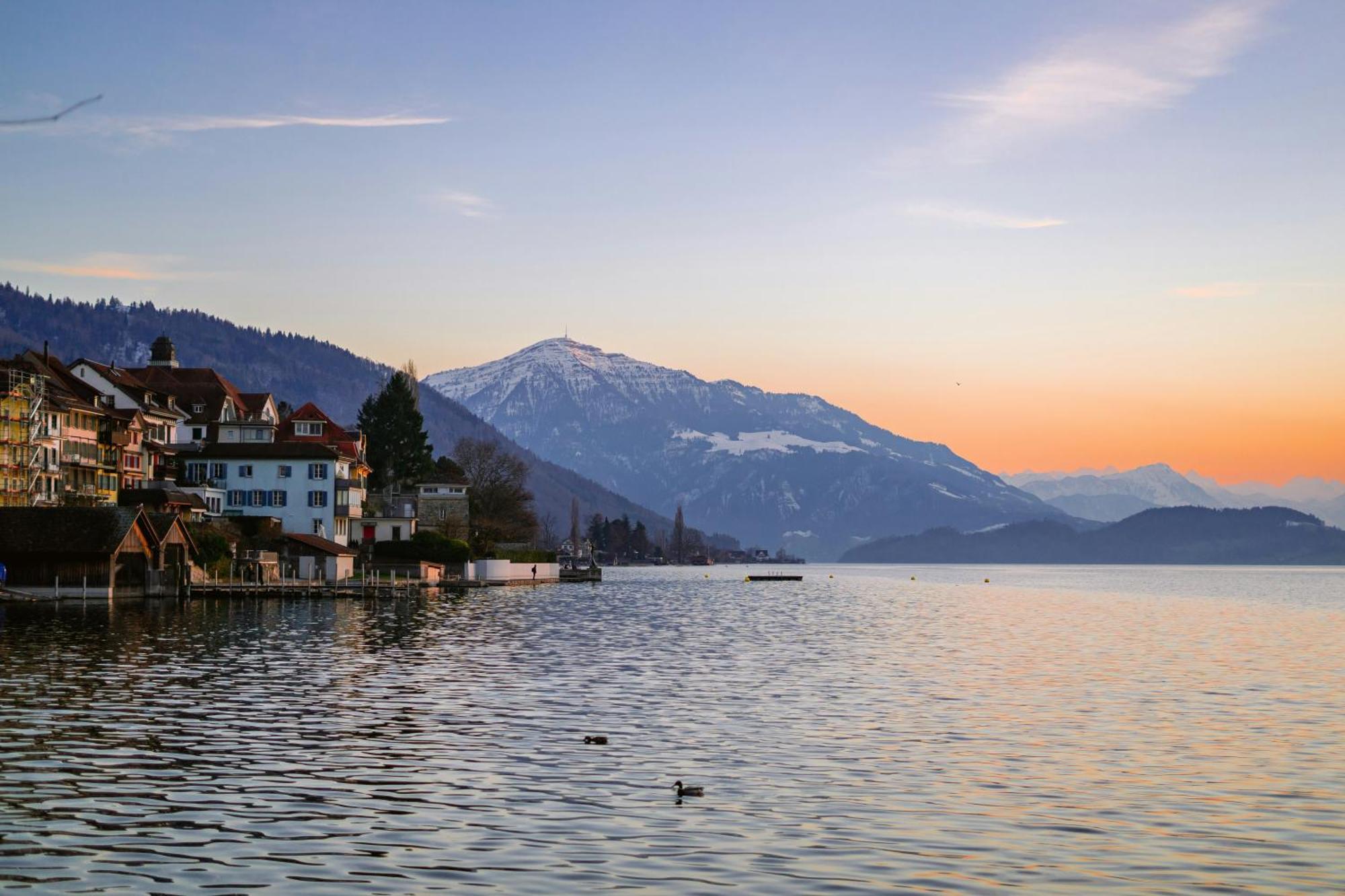 Ariser - Zug Lake View Business Apartment Bagian luar foto